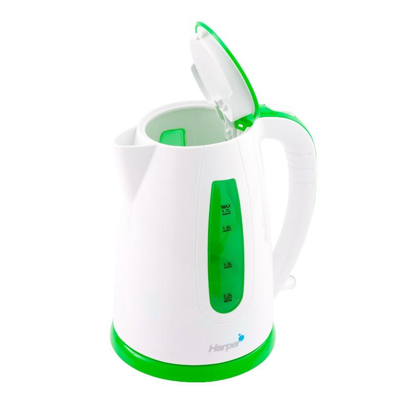 Bouilloire Base Pivotante 1.7l Hwk11 Vert Harper