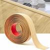 Wood Like Self Adhesive Floor Transition Strip Windproof Doorway Threshold  Mirror Frame Trim