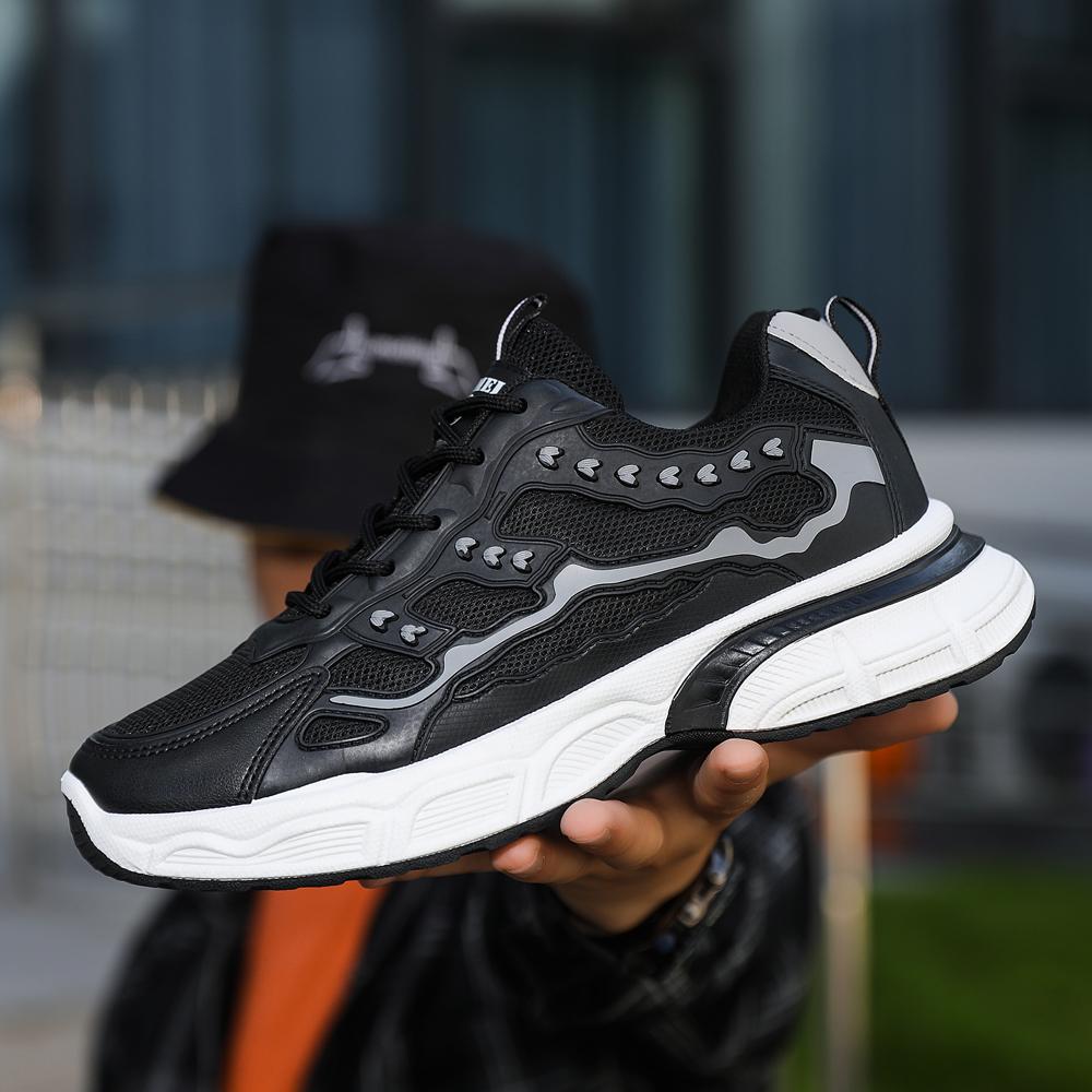 Yuxing Shoe Factory Contemporary Casual Shoes Men's Composite Mesh Polyvinyl Chloride Soles Lightweight