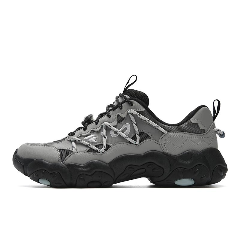 FILA FLUID 6 Cushioning Abrasion Resistant Coverage Lightweight Low top Chunky Sneakers Men s Sand Warm Gray F12M612137FWP 41