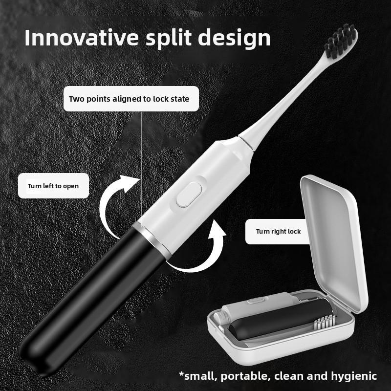 Electric Toothbrush Adult Rechargeable Sonic Charging Automatic Soft-bristled Waterproof Split Electric Toothbrush