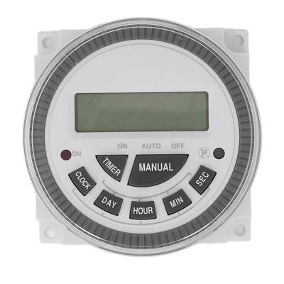 Digital Timer Switch for Lights LCD Power Timing Control Weekly Programmable 10A TM619sH2