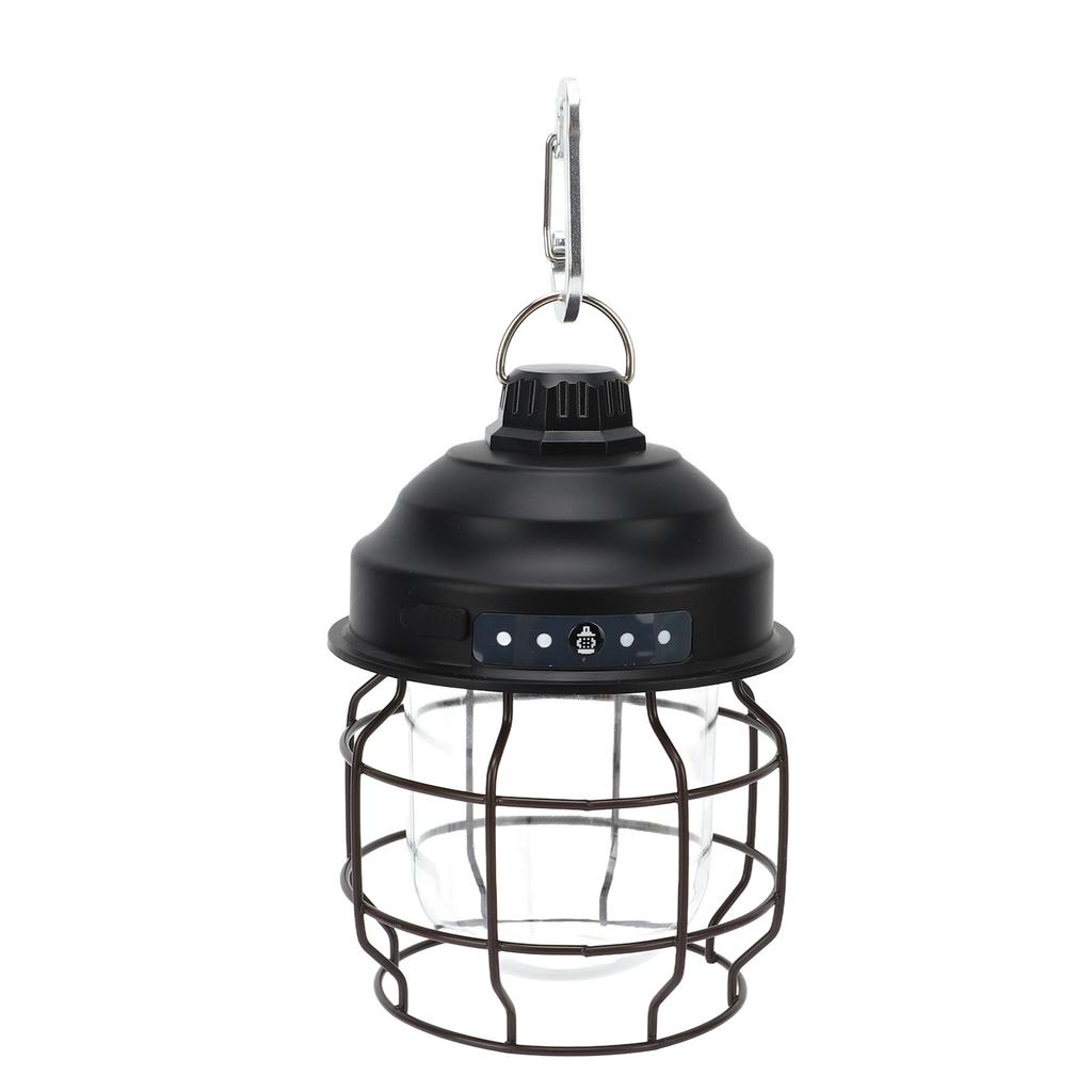 LED Camping Lantern Retro Style Portable Outdoor Rechargeable Camping Lights for Home Camping