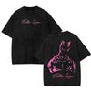 Adventure Anime T-shirt Gothic Washed Oversized T Shirt Men's Unisex Clothing Short Sleeve Cotton Tees Tops