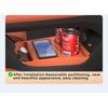 For Geely Galaxy M7 2025 Central Control Storage Box, Double Layer Waterproof Anti-Slip Car Organizer with Privacy Cover