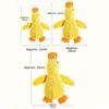 New Stomping Duck Dog Toy Bite Resistant Grinding Large Pet Toy Boredom Teeth Cleaning Dog Interactive Entertainment Puppy Pet