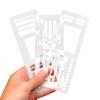 Handmade Flexible Record Template Dot Grid Journal Planner Stencil Set for Drawing And Checklists Practical Planning Tools