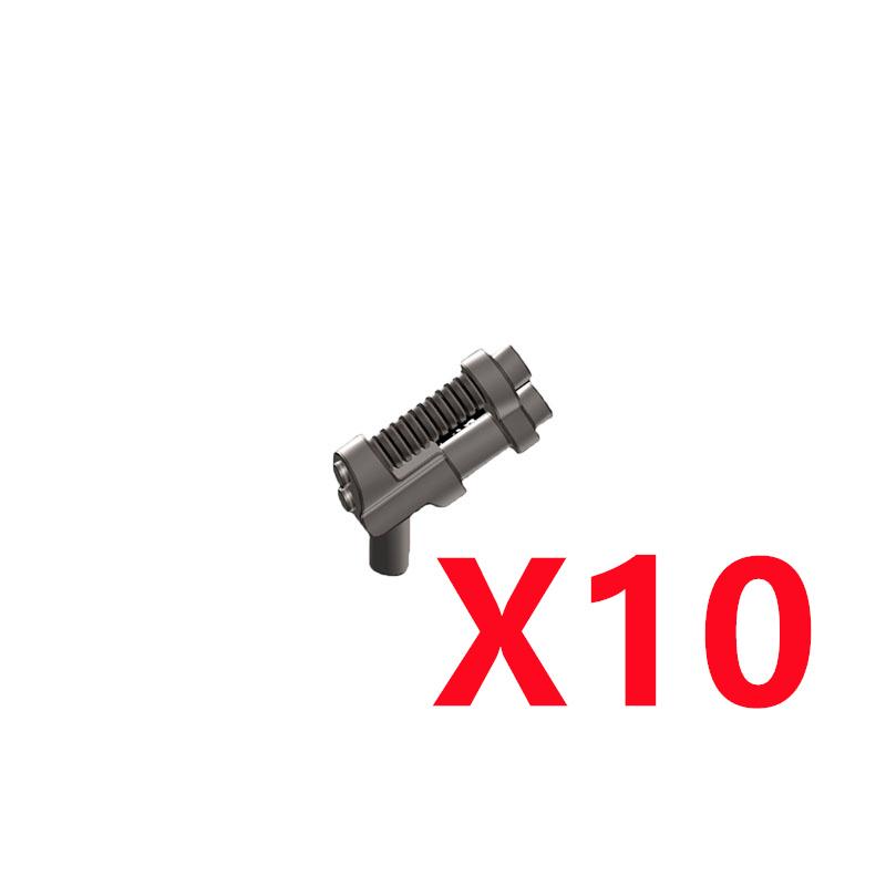 MOC War Building Blocks Movie Characters Soldier Weapons Accessories Rifle Heavy Demolition Pistol Mini Brick Gift Toy X018 DIY
