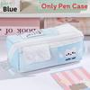 Cat Prism Dot Pencil Case With Large Capacity For Students And Kids