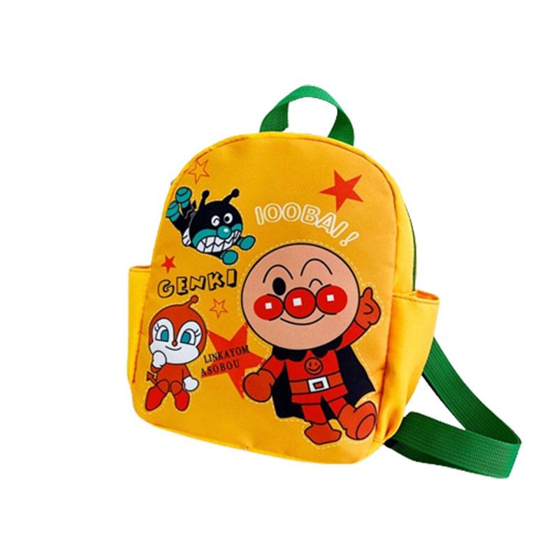 Cute Cartoon Print Nylon Children's Backpack For Boys And Girls Lightweight And Theft-proof