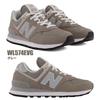 New Balance WL574 Sneakers Japanese Shoe Women's (EVG Gray, Size, Adult, Numeric, 23.0 Cm) [Used]