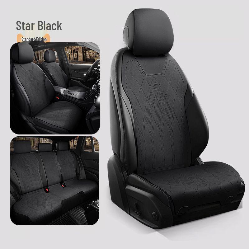 Volkswagen Käfer Vier Jahreszeiten Wildleder Sitzkissen: Atmungsaktive, Belüftete, Dünne Sattelunterlage.