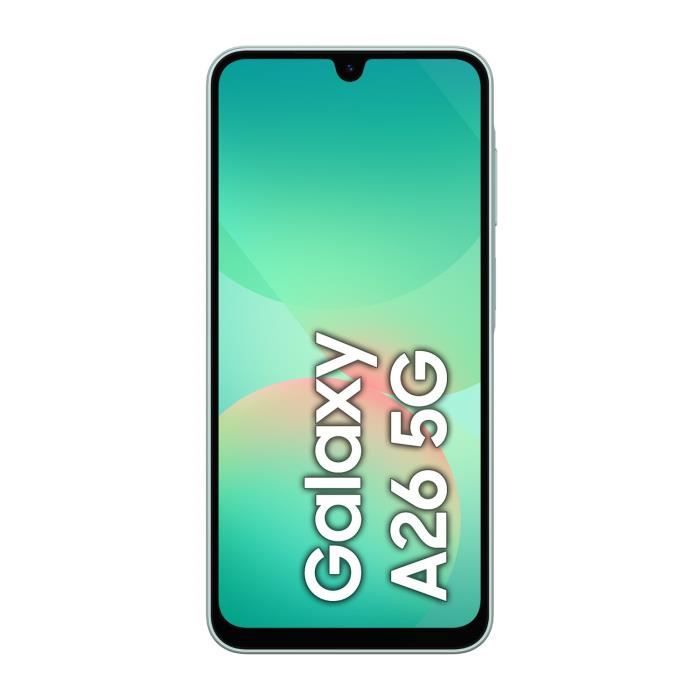 SAMSUNG Galaxy A26 5G Smartphone 128 GB Aqua Green