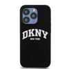 Dkny Dkhmp15Lsnyach Iphone 15 Pro6.1 Czarny/Black Hardcase Liquid Silicone White Printed Logo Magsafe