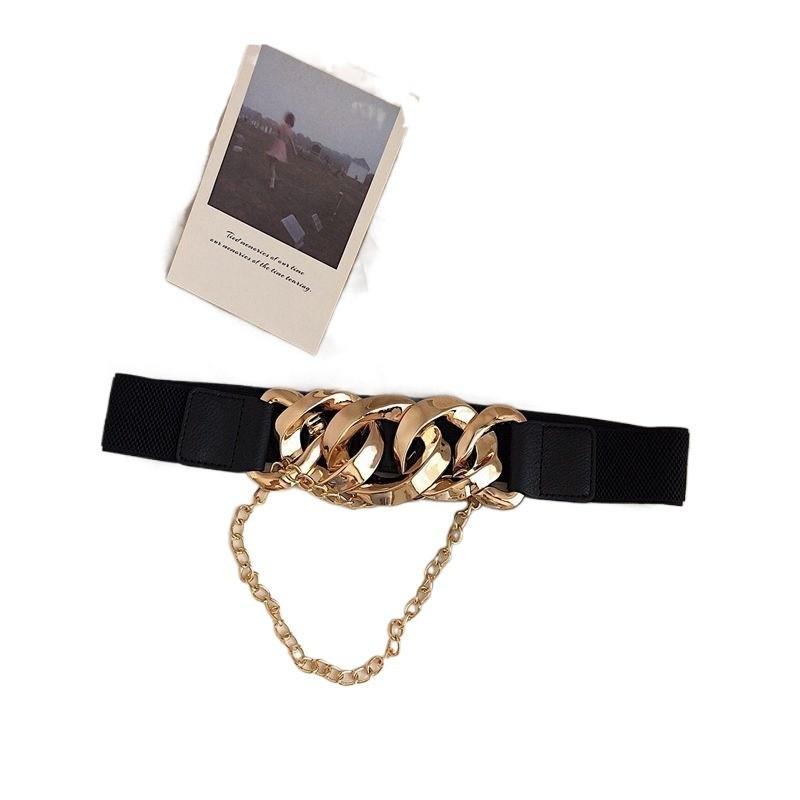 Womens Flexible Trendy Waistband Dress Belt For Effortless Fashion And Comfort