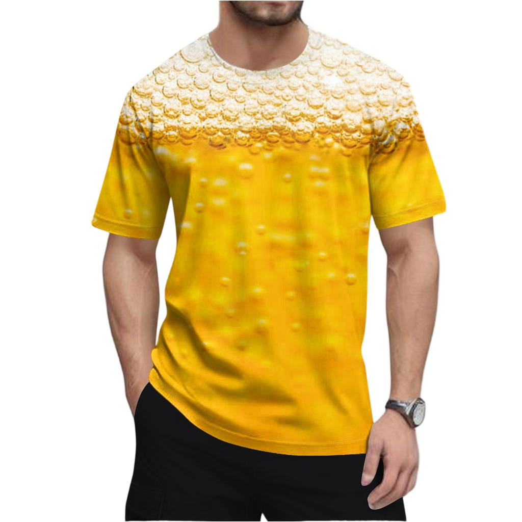 Мужская модная футболка, уличная повседневная одежда с коротким рукавом