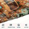 1Pc Pickup Truck Animal Print Flannel Blanket, High Quality Comfortable for All Seasons, Home Decor, Warmth and Comfort, Perfect for Christmas Gifts