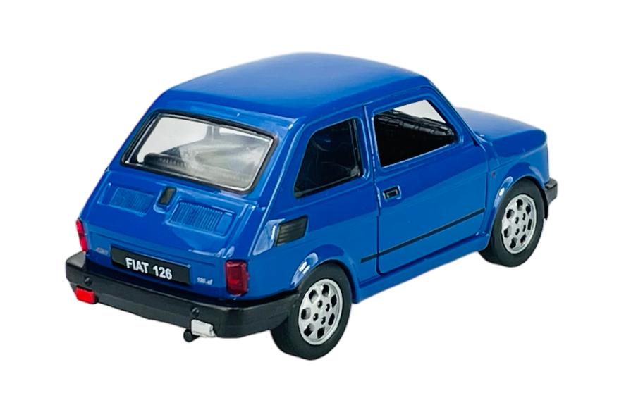 WELLY FIAT 126P BLUE 1:34 42372