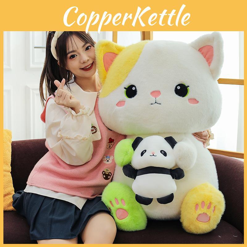 Adorable Cute Bear Plush Toy Fluffy Stuffed Animal Pillow Soft Cushion Gift For Girls