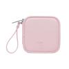Simple and Lightweight Key Storage Bag, Skin Feeling Waterproof and Scratch-proof Solid Color Earphone Bag.