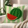 Cartoon Watermelon Fun Pillowcase Toon Gift Cushion Cover Bedroom Home Sofa Chair Seat Decor Pillow Case