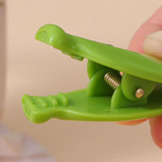 Magnetische Bananenbeutel-Clips Kühlschrank-Verschlussclips für Snacks Lebensmittelaufbewahrung Küche Handpresse Frischhalteclip