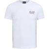 EA7 Logo Print Solid Color Short Sleeve T-Shirt Men Tops 3HPT07-PJ03Z-1100
