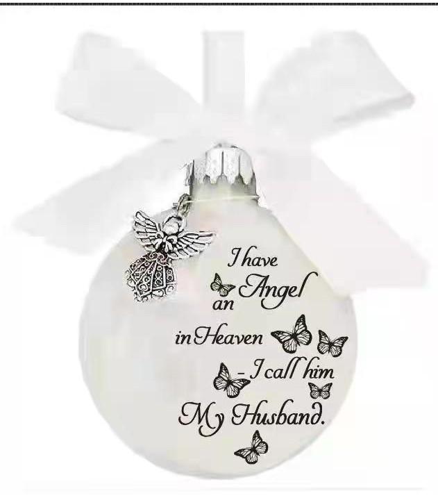 Luxury Butterfly Modern Round Keepsake Ball For Family Celebrations Christmas On