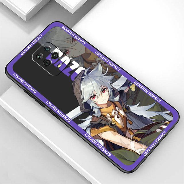 

Чехол Genshin Impact Game для Xiaomi Redmi Note 11 9S 10 9 8 7 9A 9C 9i K40 8T 10C 9T K50, силиконовый чехол для телефона Redmi Note 11 Pro