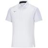Dry Aeroflow Training Polo Short Highly Small Shirt, Sleeve, Breathable, Sweat-Wicking, Quick-Drying, 32MAA081, White,