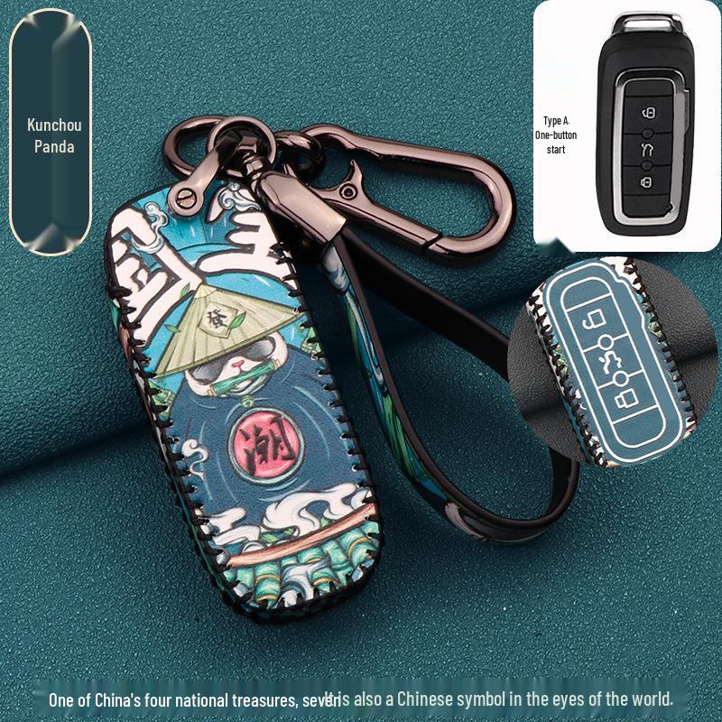 Qoros 3, 5, 7 Key Bag & Protective Cover for Cars & SUVs