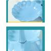 Good-Living Room Home Fruit Plate Four-Layer Plastic Fruit Plate Modern Dried Basket Food Chopper Kitchen Decoration