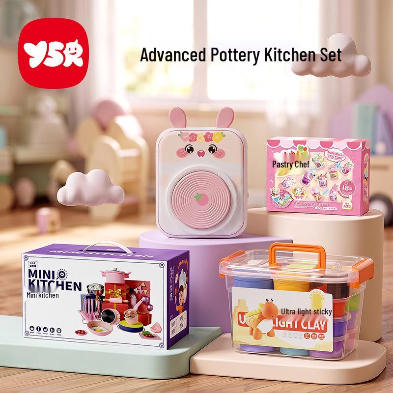 Eco-Friendly Children's Clay: 24-Color Super Light Plasticine for DIY Crafts