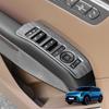 LHD/RHD For Kia EV9 2024 2025 Car Tuning Carbon Fiber Window Lift Switch Button Frame Trim Cover Interior Accessories