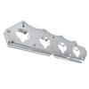 Series H to K Intake Manifold Adapter For Honda Acura Pro K-Series H2K K2H Black Silver Anodized