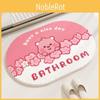 Mignon Capybara Loopy Motif Floral Avec Tissu Lavé À L'eau Pour Décoration De Salon