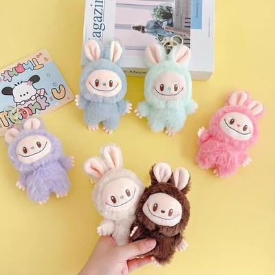 Pendant Schoolbag Cute Doll Schoolbag Pendant Plush Keychain Cartoon Toy