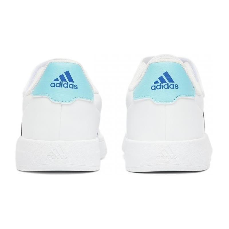 Adidas Neo Breaknet Comfortable Versatile Low-Top Kids Skate Shoes Kids sneaker White Blue IG9810