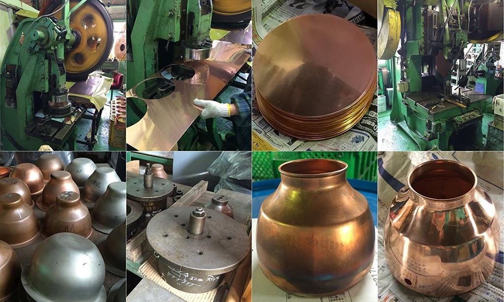 Hashimoto Metals Stainless Steel Hammered Tumbler, 350cc, Hammered Mirror, HK-1