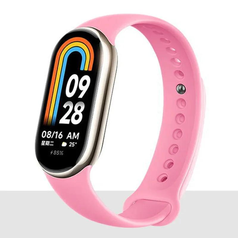 Curea pentru Mi band 8 xiaomi 8 NFC Brățară Sport Curea de înlocuire din silicon Smartwatch Brățară Curea de ceas Xiaomi Mi Band 8 Curea