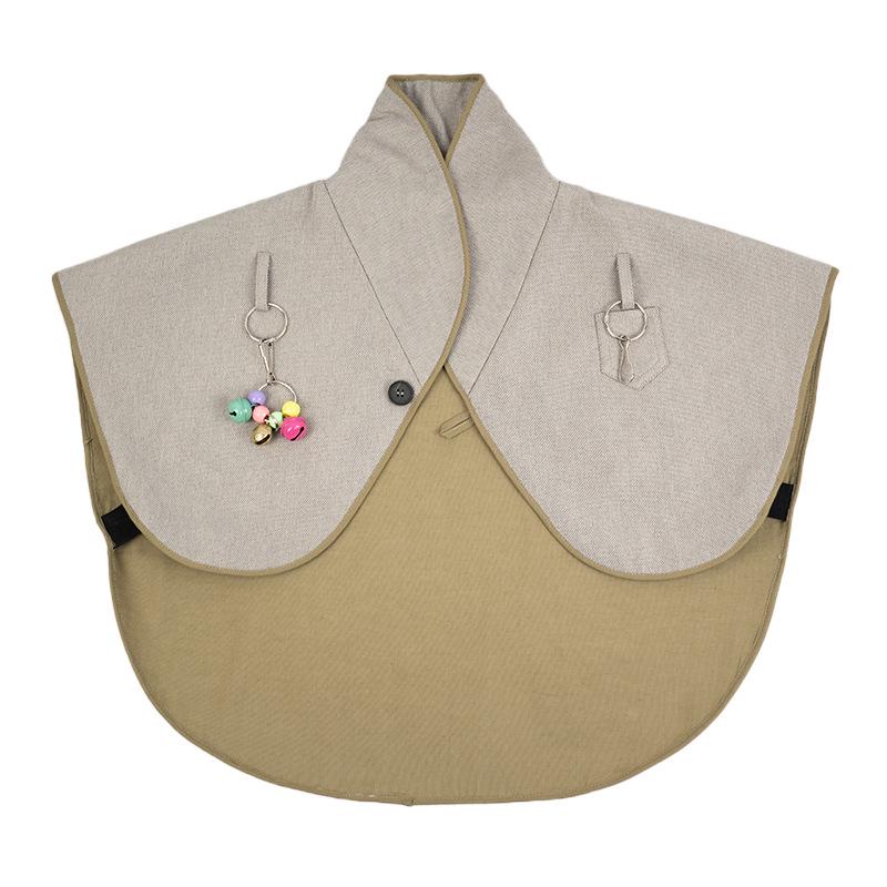 Anti-kras Sjaal voor Papegaai met Poepvanger Kraag - Uitgebreide Bescherming voor Valkparkiet en Grote Vogels