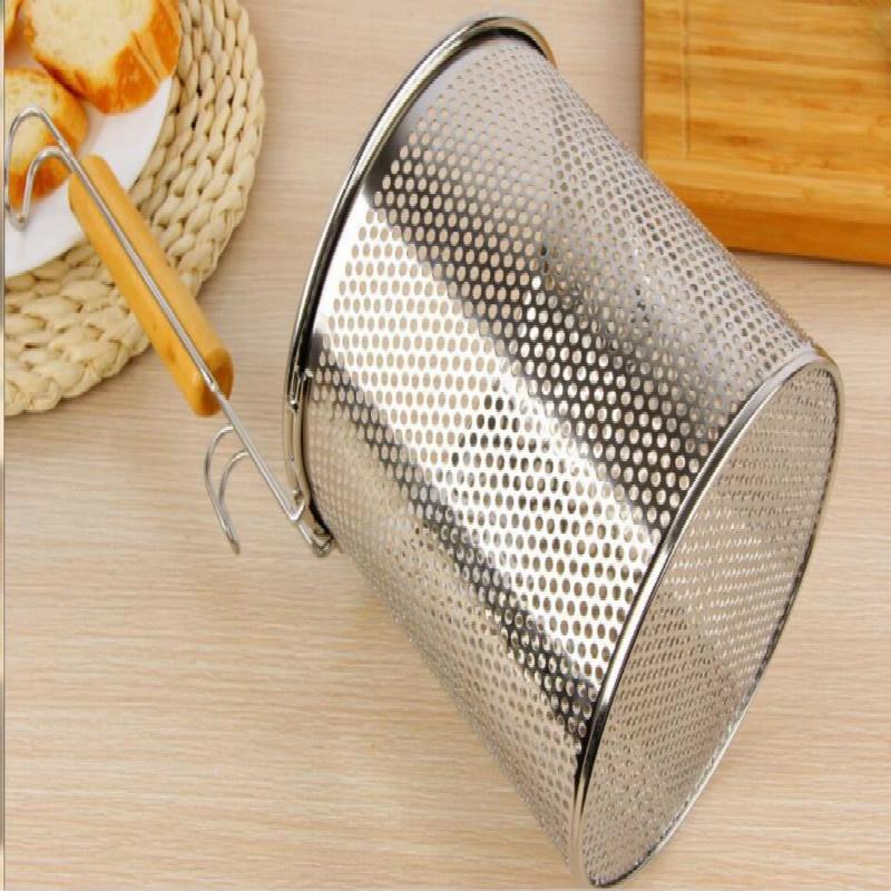 Nerezový cedník plotový odtok odtok nádobí kuchyňské nářadí