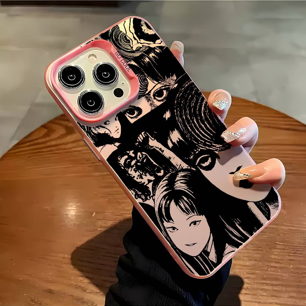 Phone Case PIKPAKA J-Junji Ito Horror Comics for Samsung Galaxy S26 S25 S24 S23 S22 S21 S20 FE Ultra Edge Anti Fall Matte Cover