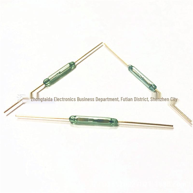 Original Russian MKA-14 Magnetic Control Reed Switch, Glass Sealed, 2x14MM, Normally Open