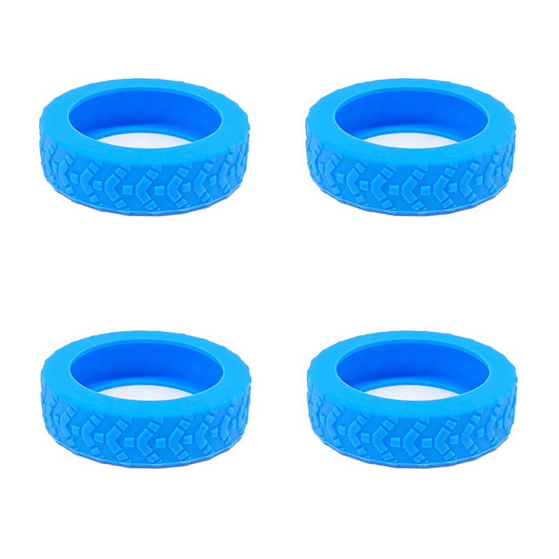 

Бесшумный чехол для колес чемодана-тележки - Универсальная резиновая защита для роликов багажа, замена