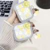 Three-dimensional small yellow flower, flower pattern apple earphone protective case for AirPods 1/1/1/pro generation