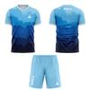 2026 Traspirante Asciugatura Rapida Abbigliamento da Tennistavolo da Uomo Set T-shirt a Maniche Corte e Pantaloncini Pantaloncini da Badminton con Coulisse e Tasca