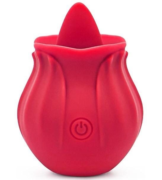 Adults Goods Rose-toy Swing Tongue Licking Vibrator Female Powerful Oral Nipple Clitoris Stimulator Massager Sex Toys For Women