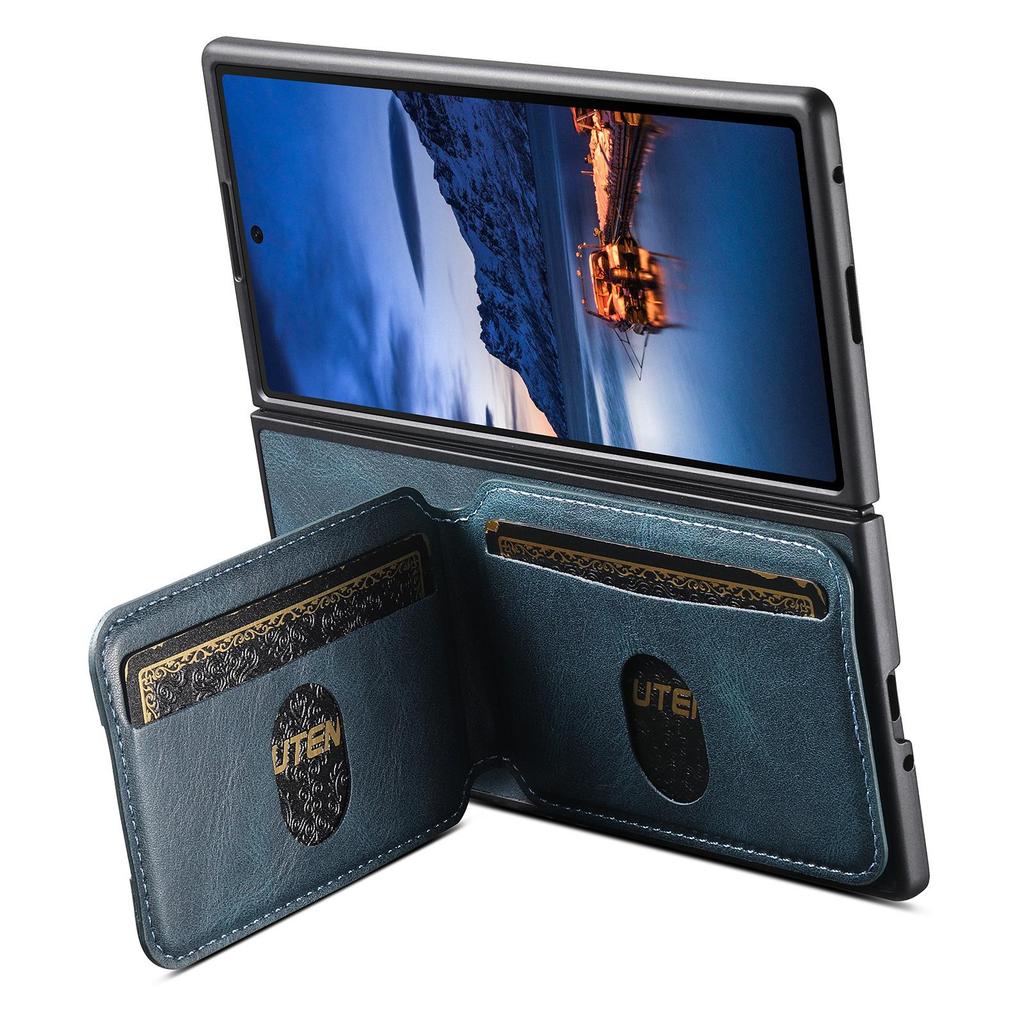 SUTENI Leather Stand Case with Card Slot for Samsung Z Fold 7/6/5