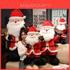 Super Large Santa Claus Plush Toy With White Beard Christmas Gift For Kids Stuffed Animal Grandfather Doll Characters)
